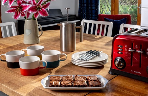 Brecon Cabaña | Elegante casa de campo para 4 en los Brecon Beacons