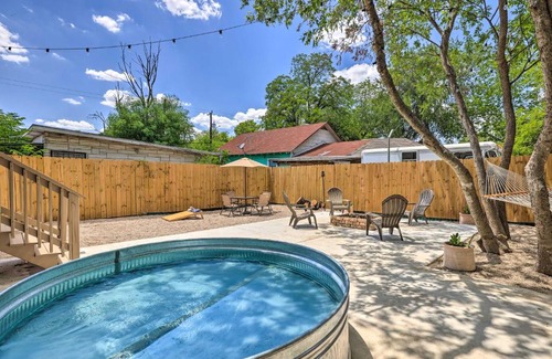 Nevada Street Casa | Stylish San Antonio Hideaway with Cowboy Pool!