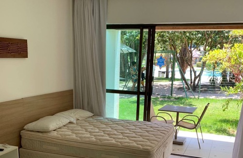 Barra de Sao Miguel Apartamento | Suíte com varanda no iloa