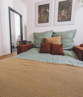 Amberg Apartamento | Suite 13 Orange Wood mit verschiedenen Schlafmöglichkeiten
