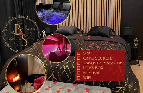 Saint-Quentin Apartamento | Suite de Luxe - Jacuzzi & Cave Secrète