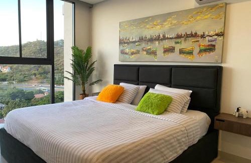 Santa Marta Apartamento | Suite Génesis con vista al mar, Pozos colorados