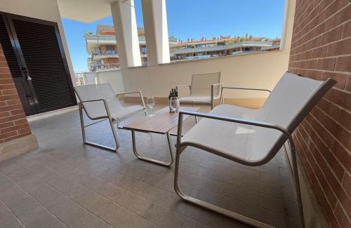 Fiumicino Apartamento | Suite Moderna 60 m2 con terrazzo privato - 5 min da Aeroporto FCO e Fiera di Roma