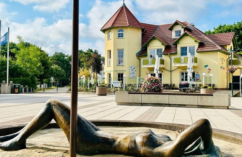 Karlshagen Casa | Suite with balcony and sea view OAP - Hotel Ostseeblick