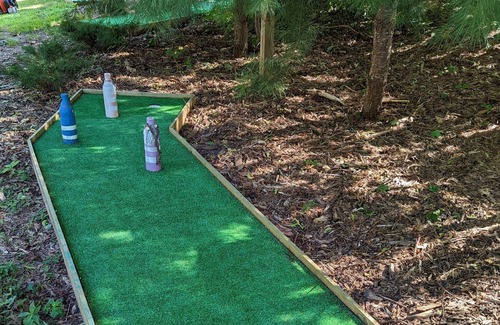 East Shoreham Casa | Summer family fun! Private pool, playground, game room, mini golf, goats...
