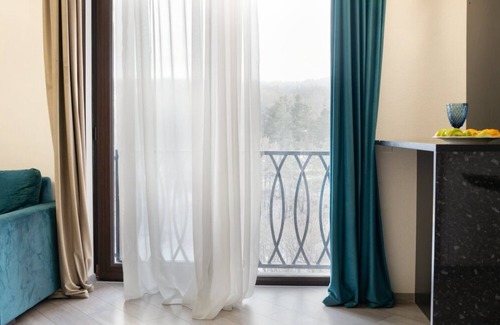 Tsaghkadzor Condominio | Sunny 1BR/Balcony/Pool access/Mountain views