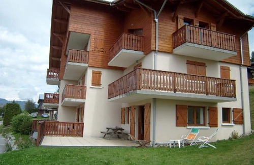 Crest-Voland Apartamento | Apartamento 3 piezas para 6 personas con terraza, a 100m de las pistas en Crest-Voland