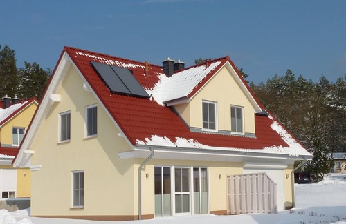 Korswandt Casa | Soleada casa de vacaciones con terraza, chimenea, sauna para unas vacaciones relajantes