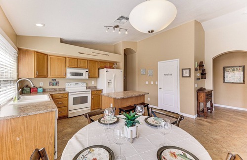 Maricopa Casa | Sunny Maricopa Getaway w/ Private Pool + Fire Pit!