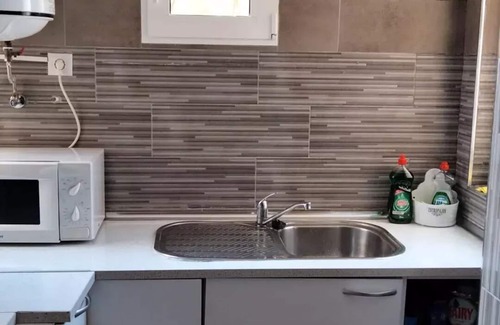 Santa Pola Apartamento | Amanecer viendo Tabarca, terraza con vistas al Mar viaja con tu mascota