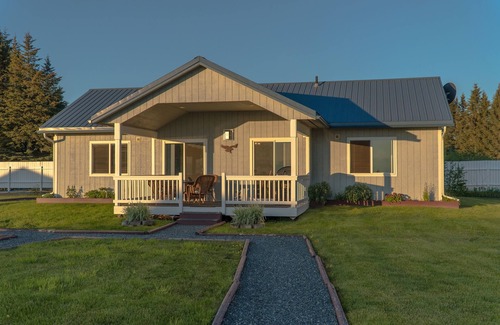 Happy Valley Casa | Sunset Bluff, un refugio encantador con vistas a Cook Inlet