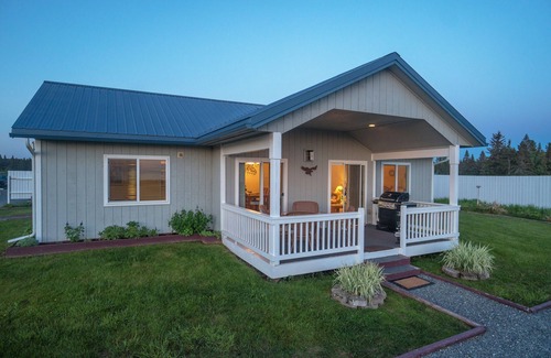 Happy Valley Casa | Sunset Bluff, un refugio encantador con vistas a Cook Inlet