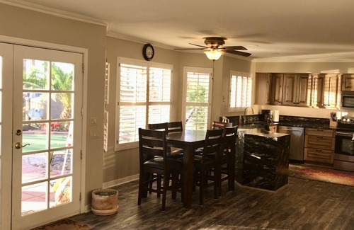 Estrella Mountain Ranch Casa | Sunset Reflection in Estrella-Goodyear, AZ -exceptional AZ sunsets on the lake.