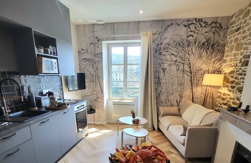 Landerneau Apartamento | Apartamento-Exclusivo-Baño privado con hidromasaje-Vista al rio