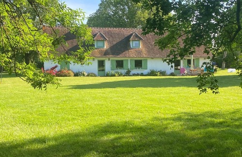 Tillieres-sur-Avre Casa | La Corti-Casa-Baño en la habitacion
