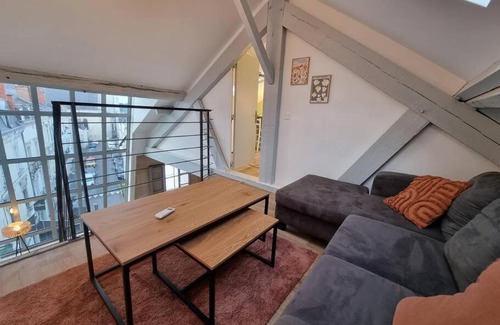 Saumur Apartamento | Superbe duplex La Verrière chic, cosy et spacieux