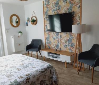 Poussan Apartamento | superbe grand studio tout confort avec exterieur