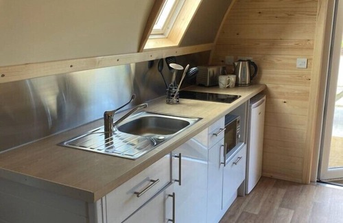 Berwick-upon-Tweed Cabina | Superior-Cabaña-Baño privado con ducha-Vista al Parque