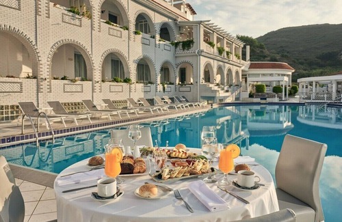 Kalamaki Apartamento | Superior Suite Sea View Private Outdoor Jacuzzi