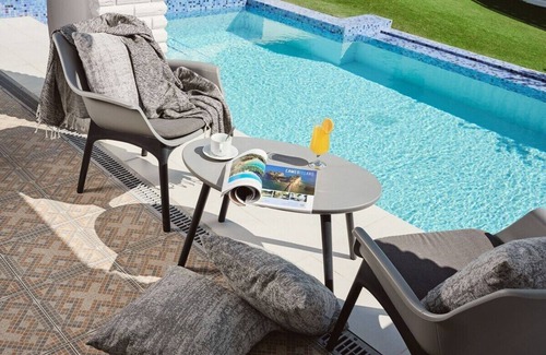 Kalamaki Apartamento | Superior Suite Sea View Private Outdoor Jacuzzi