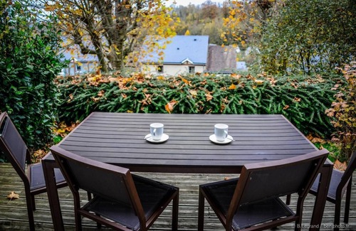 Danestal Casa | Surface area : about 50 m². Level 0 : Living room with bed-settee. Kitchen with coffee machine