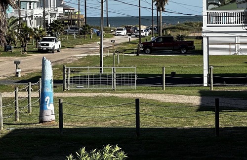 Surfside Beach Cabaña | Fantásticas vistas de la playa y la bahía. Pasos a la playa
