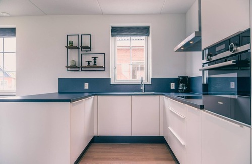 Medemblik Villa | Villa de agua sostenible con lavavajillas