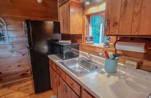 Laurelville Cabina | Sweet heart cabin-Cabaña-Baño privado-Estándar