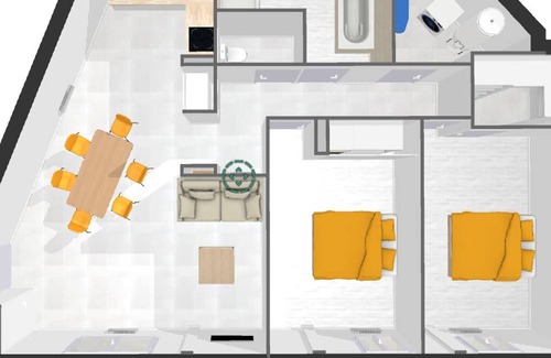 Eauze Apartamento | #Sweet Moments By Eauz'Homes - WiFi-Netflix