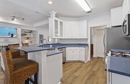 Gulf Pines Casa | Sweet Spot - Newly Renovated, Heated Pool, Golf Cart, Deeded Beach Access!