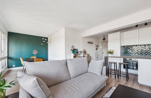 Quartier de Javel Apartamento | Sinfonía de elegancia en Javel