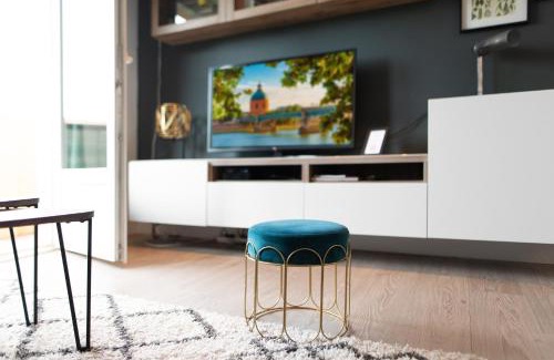 Bourrassol Apartamento | T2 Au calme - 1 à 4 p - Coeur Toulouse St Cyprien