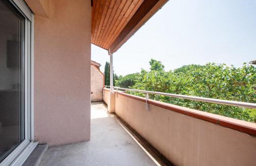 Lafourguette Apartamento | T2 balcon avec parking sécurisé et gratuit