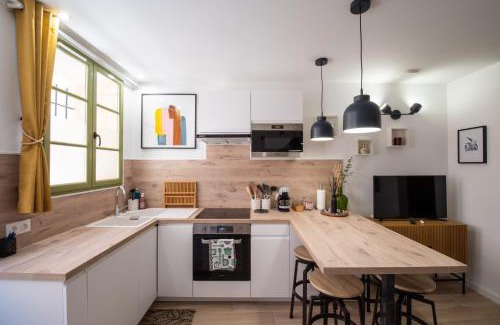 Martigues Apartamento | T2 cosy et climatisé au cœur de la ville - La Golondrina