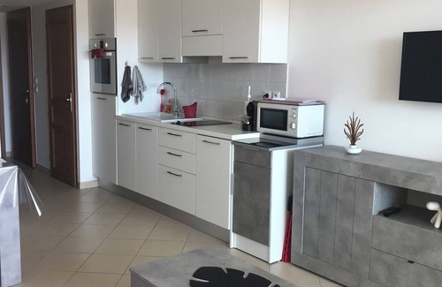 L'Ile-Rousse Apartamento | T2 in new residence, fully equipped + air conditioning/wifi and parking
