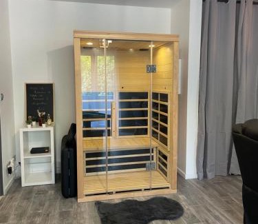 Quartier Croix-Daurade Apartamento | T2 rénové, jaccuzi, sauna, sièges massants, jardin, parking, métro