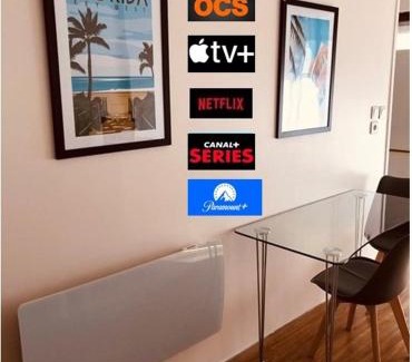 Saint-Pierre - Rene II - Bonsecours Apartamento | T2 tout confort avec 1 chambre TV avec canal séries netflix Dazen Bein sport apple TV OCS paramount prime vidéo