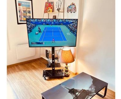 Saint-Pierre - Rene II - Bonsecours Apartamento | T2 tout confort avec 1 chambre TV avec canal séries netflix Dazen Bein sport apple TV OCS paramount prime vidéo