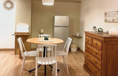 L'Ermitage-les-Bains Apartamento | A 5m de la playa de la ermita, bonita T2 con jardín.