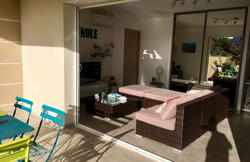 Farinole Apartamento | T3 nuevo, contemporáneo, con aire acondicionado, WiFi, Gulf Saint-Florent - Cap Corse, 2mn de mar