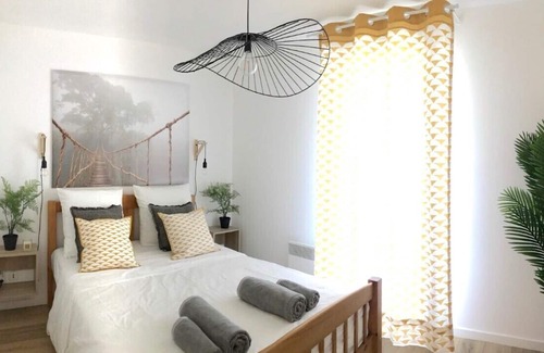 Fontaine-Bayonne-Cartoucherie Apartamento | T3 Zénith, Hypercentre/aeroport, Piscine, Parking