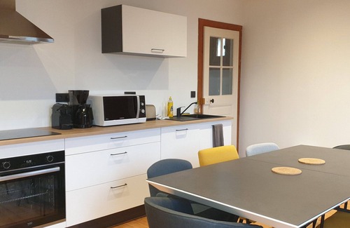 Mieussy Apartamento | Apartamento-De gran tamaño-Baño en la habitacion-Vista al campo