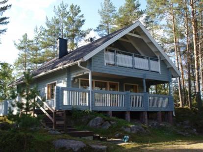 Tahkovuori Villa | Tahkon Riihiranta - 4 bedroom villa with lake view - Tilava mökki rantanäkymin