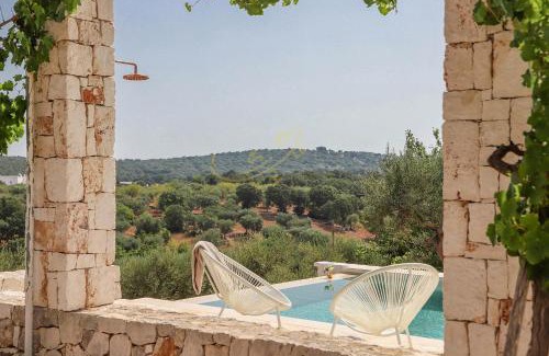 L'Assunta Casa | TD Trulli Terralta Panoramic Pool Over Countryside