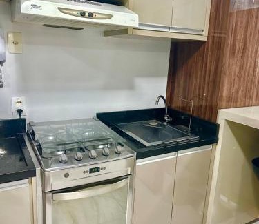 Smin Apartamento | Temporada - Flat Life Resort - até 4 pessoas