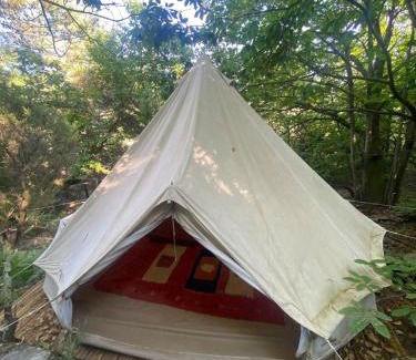 Dompnac Otro | Tente tipi en forêt de châtaigniers