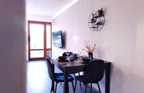 Steinenbronn Apartamento | Terminal Design Apartment - Terrasse & waipu TV, nahe Stuttgart Messe & Böblingen