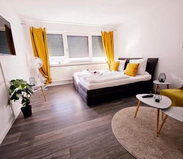 Gruna Apartamento | Terrassen-Apartment am Großen Garten
