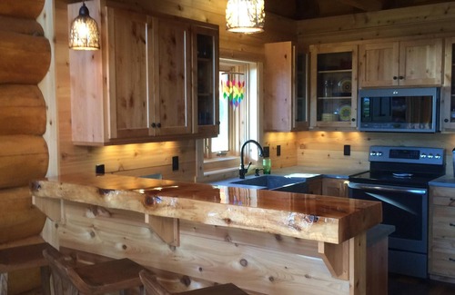Silver Bay Cabina | Tettegouche Cedar Log Cabin Increíbles vistas al lago Superior