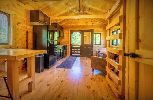 Porterfield Cabina | The Birch - New! - Menominee River Boutique Tiny Cottage